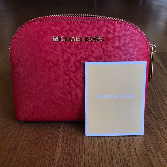 Michael Kors Handbags - Michael Kors Red Pouch